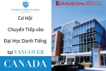 Du học Canada tại Columbia College - Vancouver