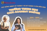 HỌC BỔNG MERIT THÁNG 1 VÀ THÁNG 9/2025 TẠI TRƯỜNG TRUNG HỌC CATS ACADEMY BOSTON